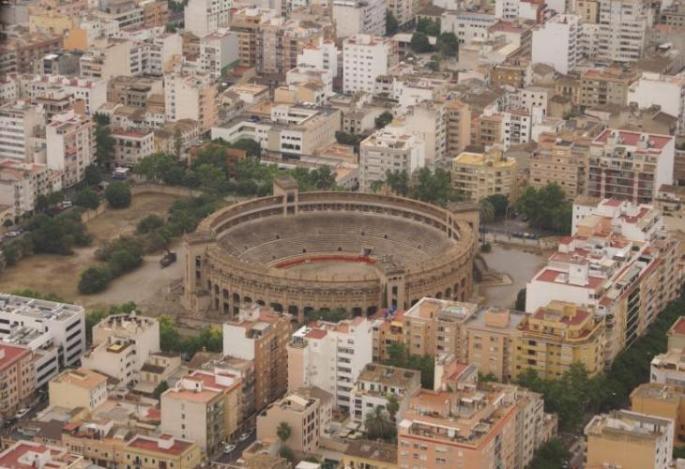 Plaça de Toros (bullring) in Palma, Mallorca