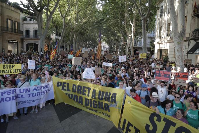 Mallorca protest