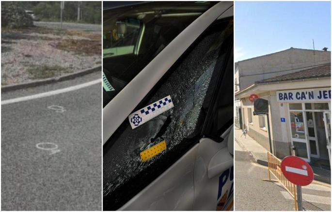 Images of an attempted murder case in Mallorca