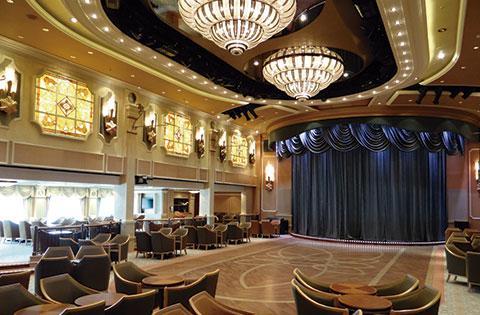 'Queen Elizabeth' interior.