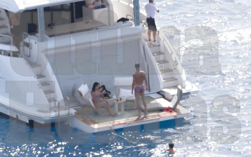 Cristiano Ronaldo and family in Mallorca