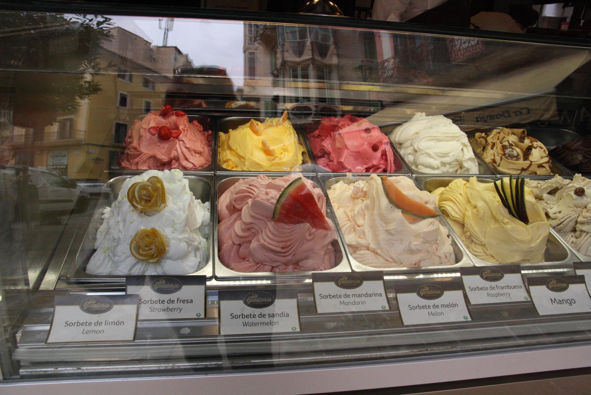 Sorbets on show in Mallorca