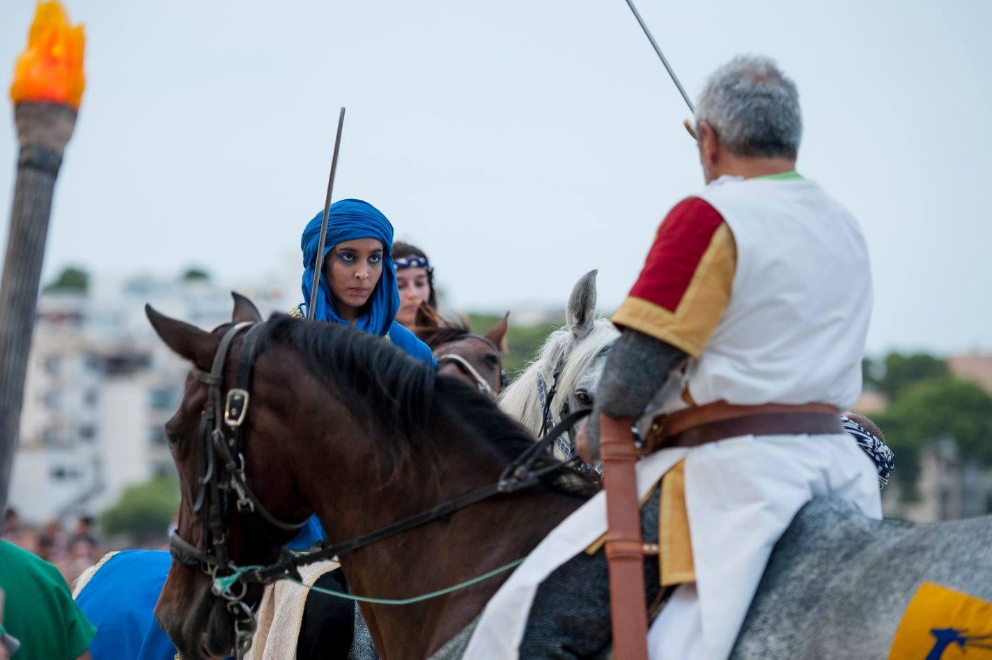 Moros y Cristianos, Santa Ponsa, Mallorca