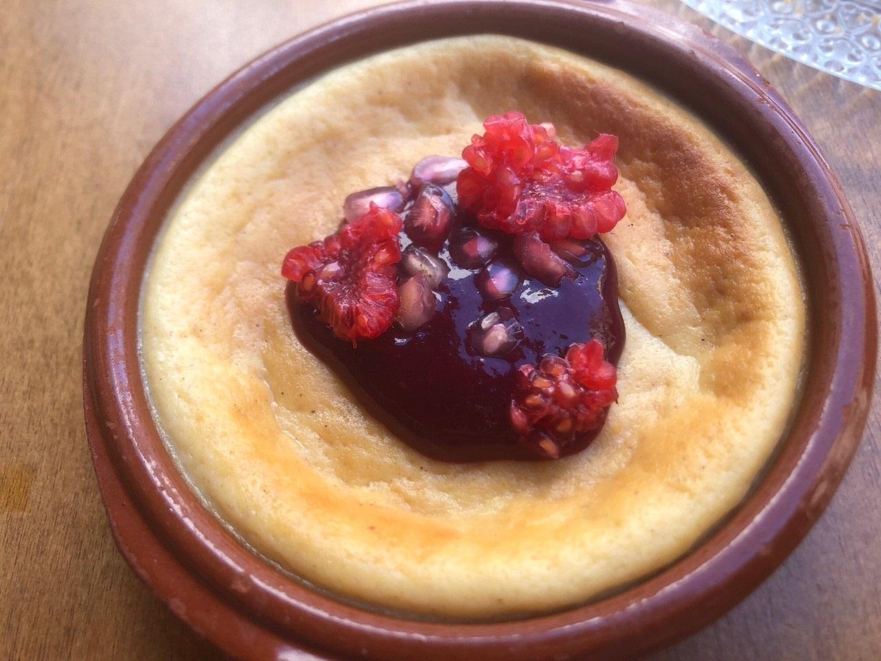 PALMA - GASTRONOMIA - PLATOS DEL RESTAURANTE VIDA MEVA.‘Greixonera de brossat’.