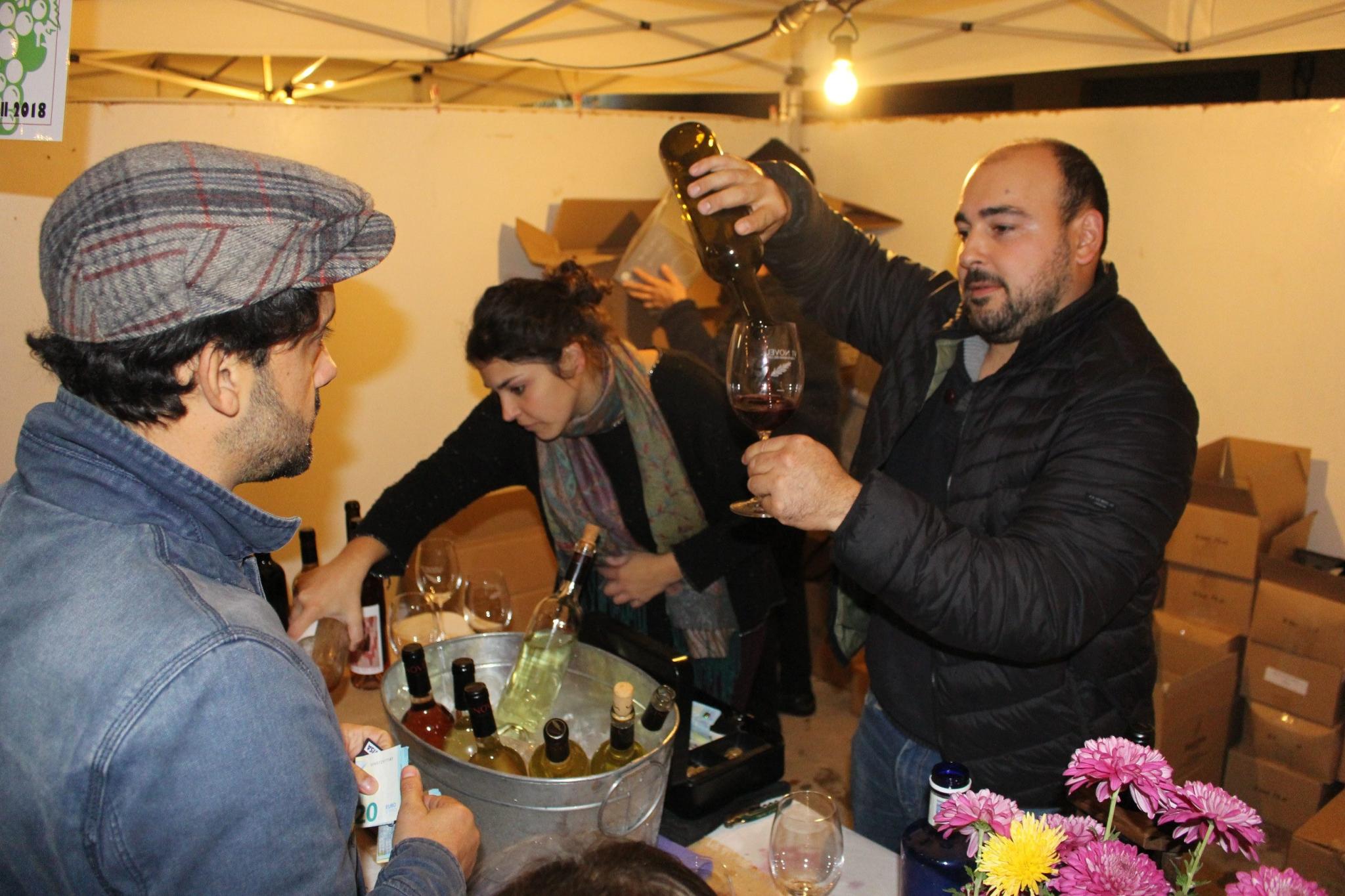 The nouveau of Santa Maria wine