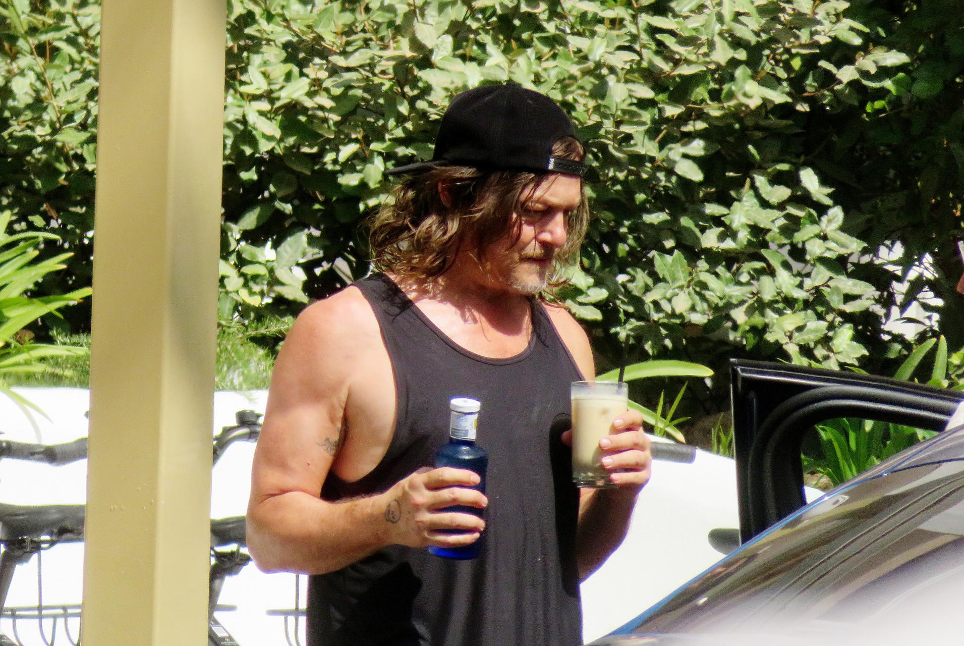 Norman Reedus in Mallorca.