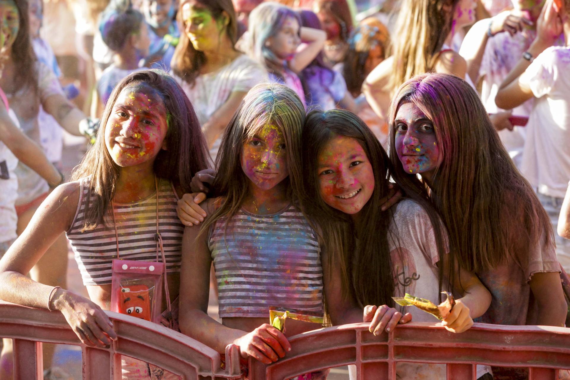 IBIZA - CELEBRACION DE LA PRIMERA GRAN FIESTA HOLI DENTRO DEL MARCO DE LAS FIESTAS DE LA TERRA.