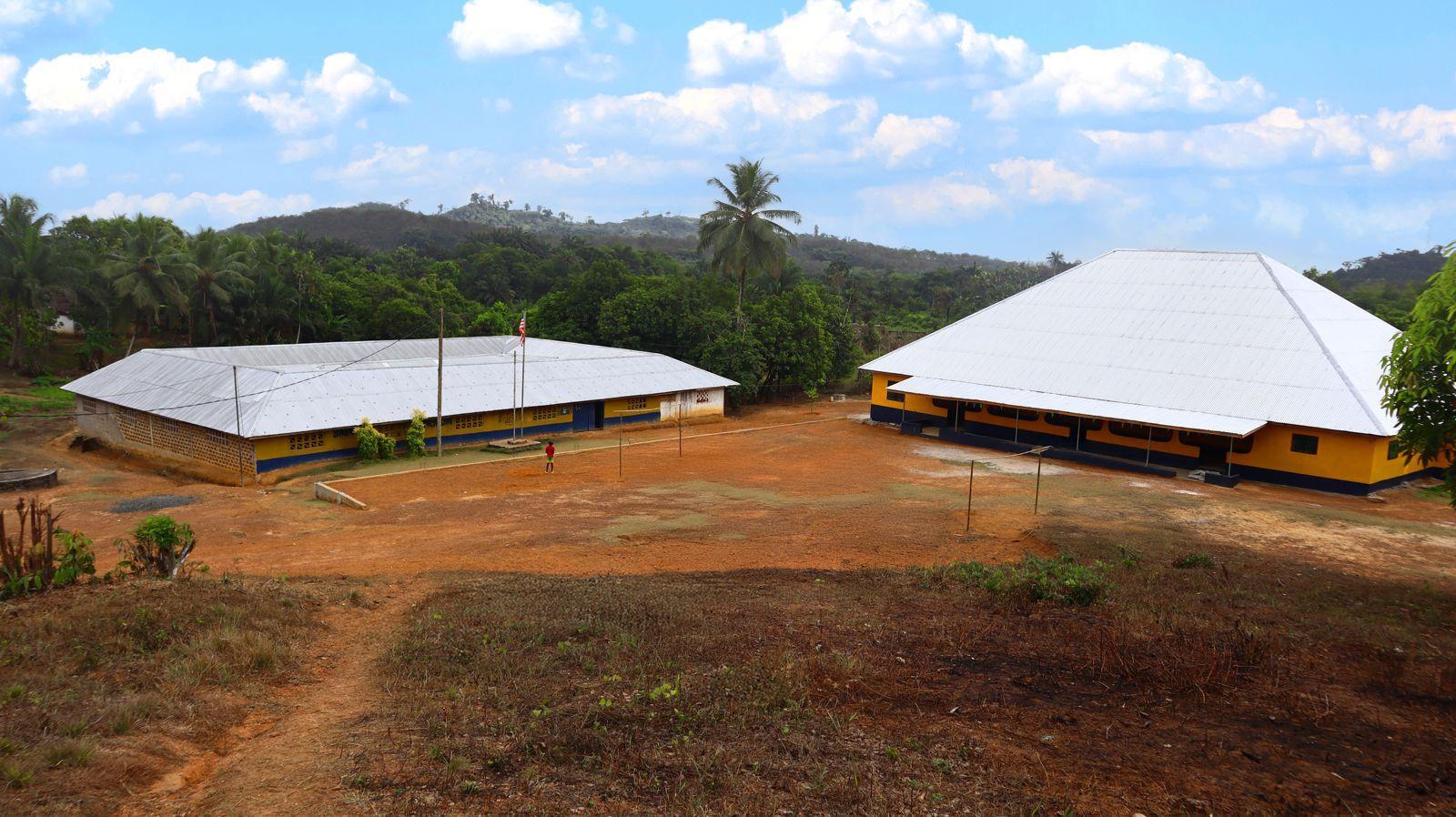 The new orphanage and school, which will officially open in just a few weeks time