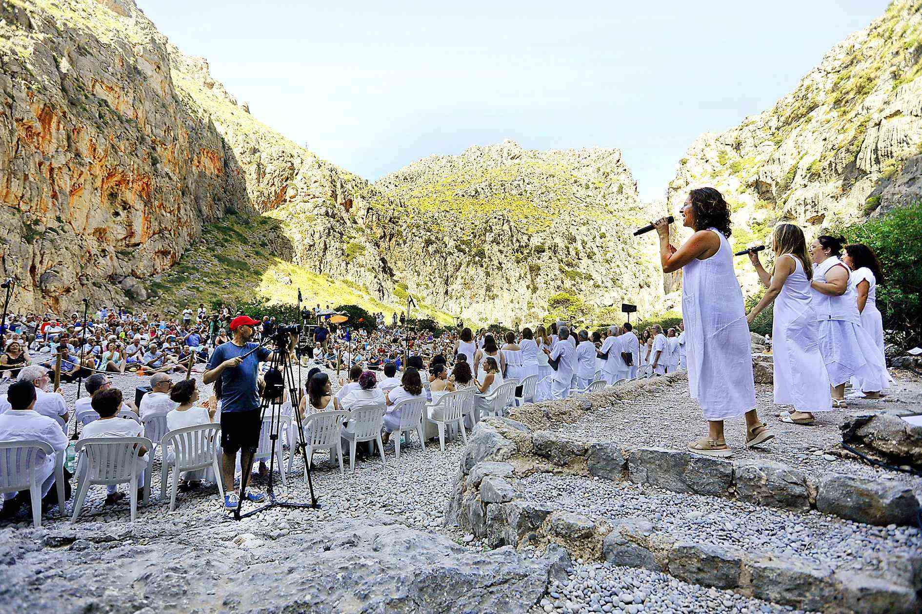 ESCORCA. MUSICA. El concierto en el Torrent de Pareis celebra una apoteÃ³sica 60 ediciÃ³n. El recital que impulsan desde la Fund