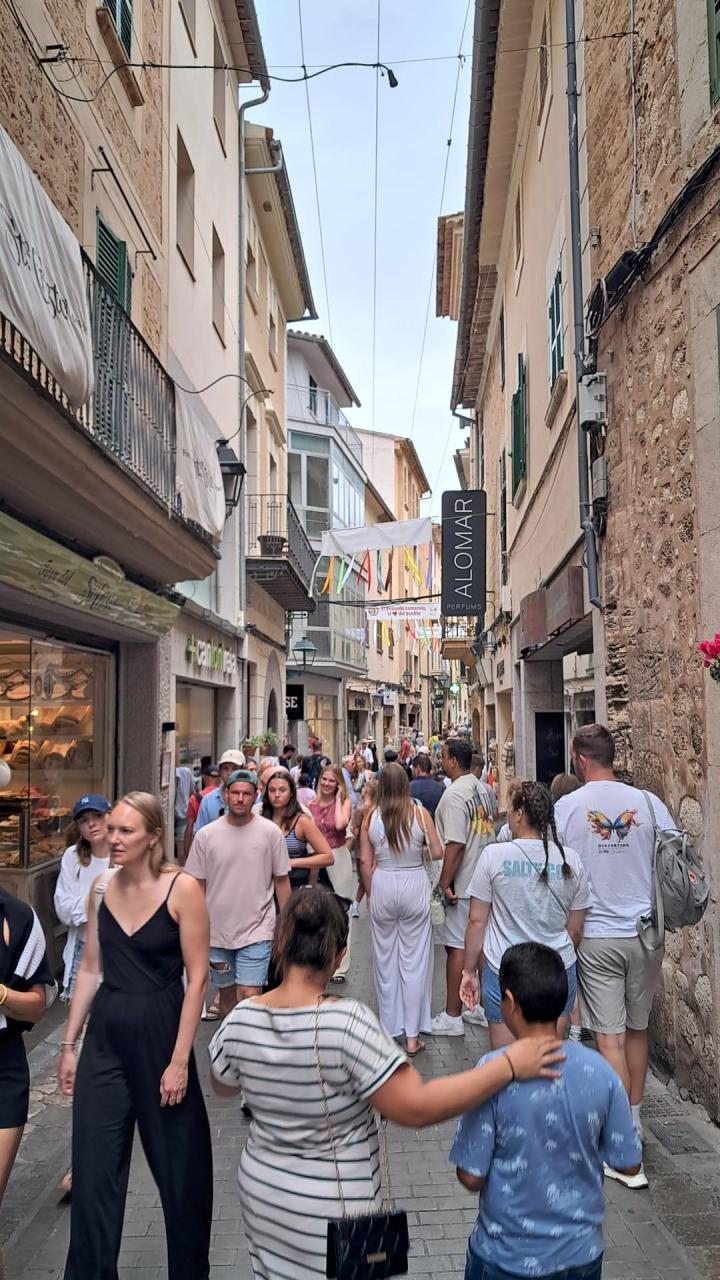 Turister i Soller, Mallorca
