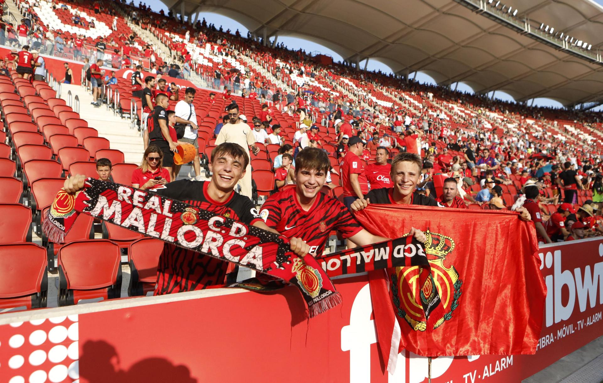 Palma - Soccer - Match mellan Real Mallorca och Football Club Barcelona 0-3.