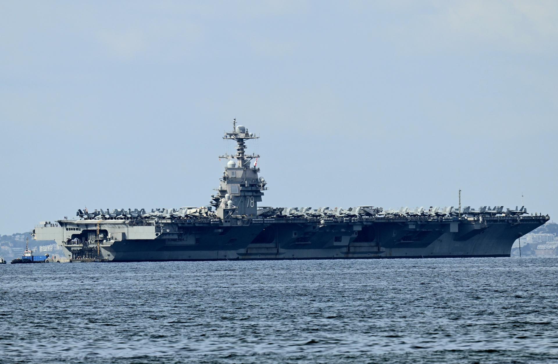 After visit to Palma, Mallorca, Trump deploys world’s largest warship to the Caribbean