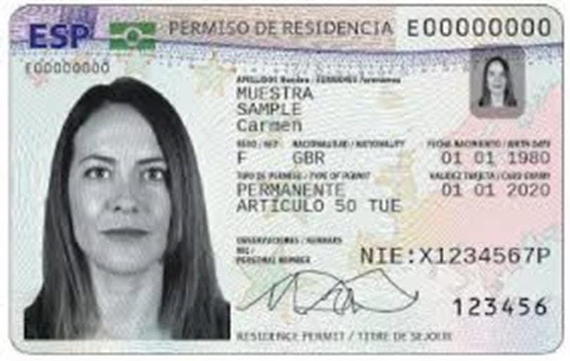 Spain Identification Card Warning of an ‘illegal market’ for appointments for Britons and other ...