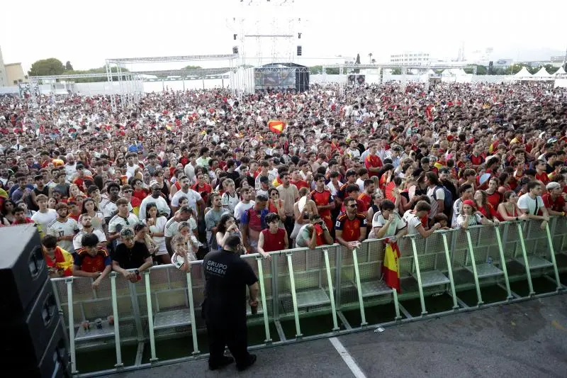 Medical emergency service on red alert for World Cup final in Mallorca: strict controls at Palma fan zones