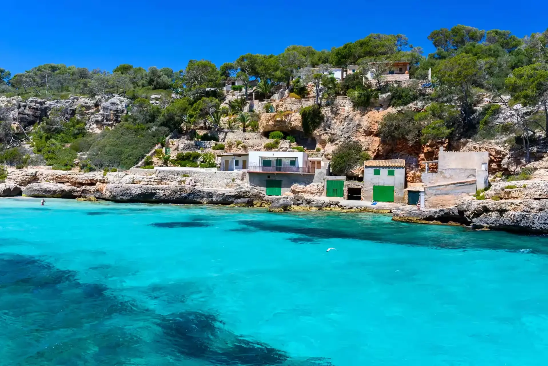 The Mallorca cove with crystal-clear waters that is perfect for snorkelling