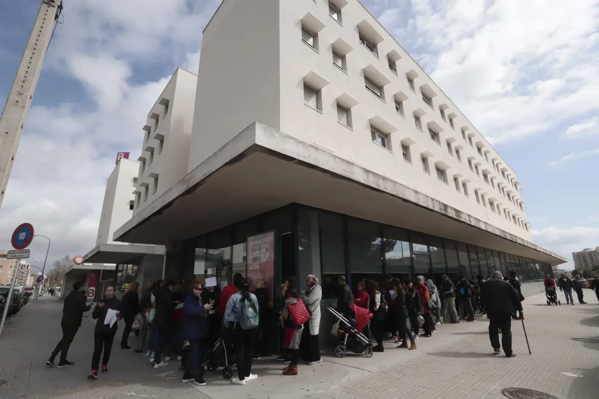 Offices of the Balearic Government's housing agency in Palma, Mallorca