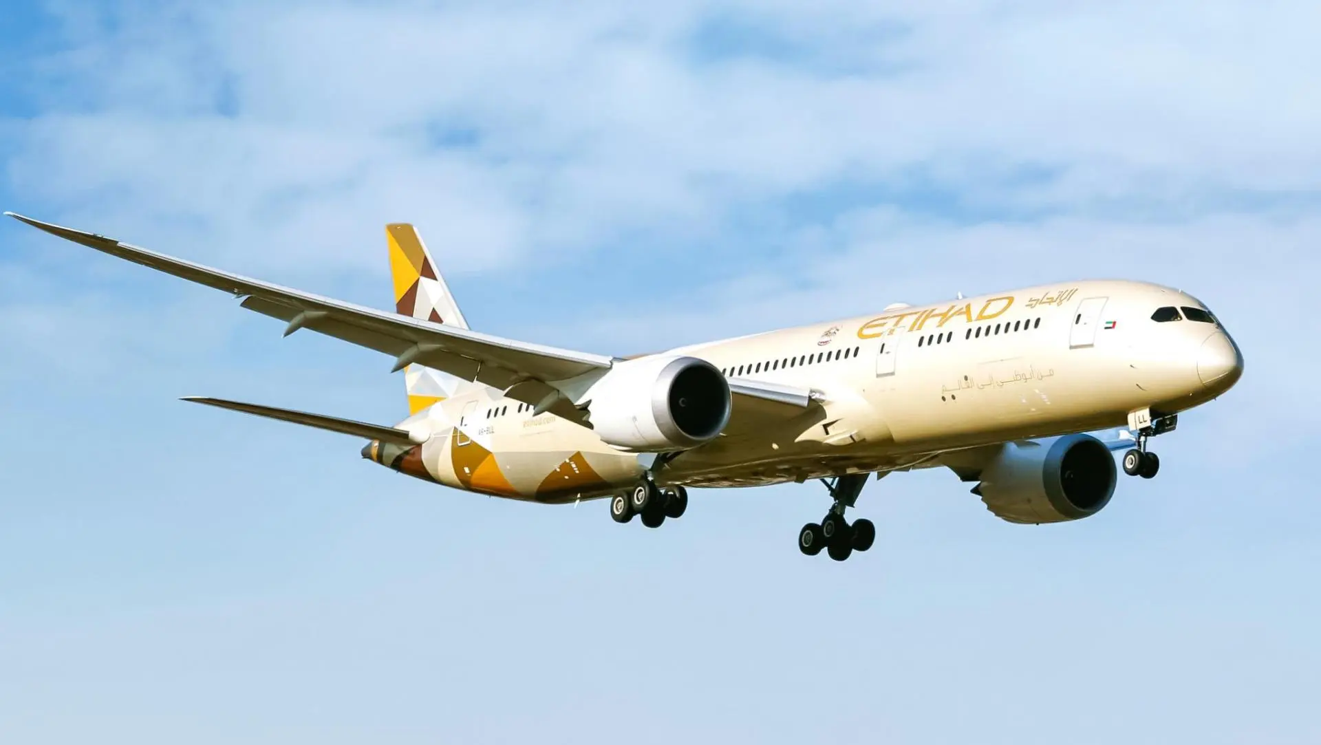 Etihad plane