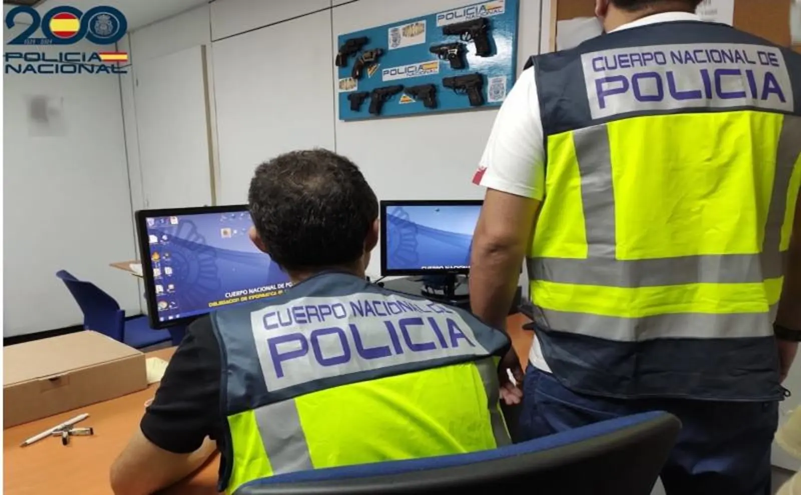 The National Police have been working in collaboration with the Italian Polizia di Stato,