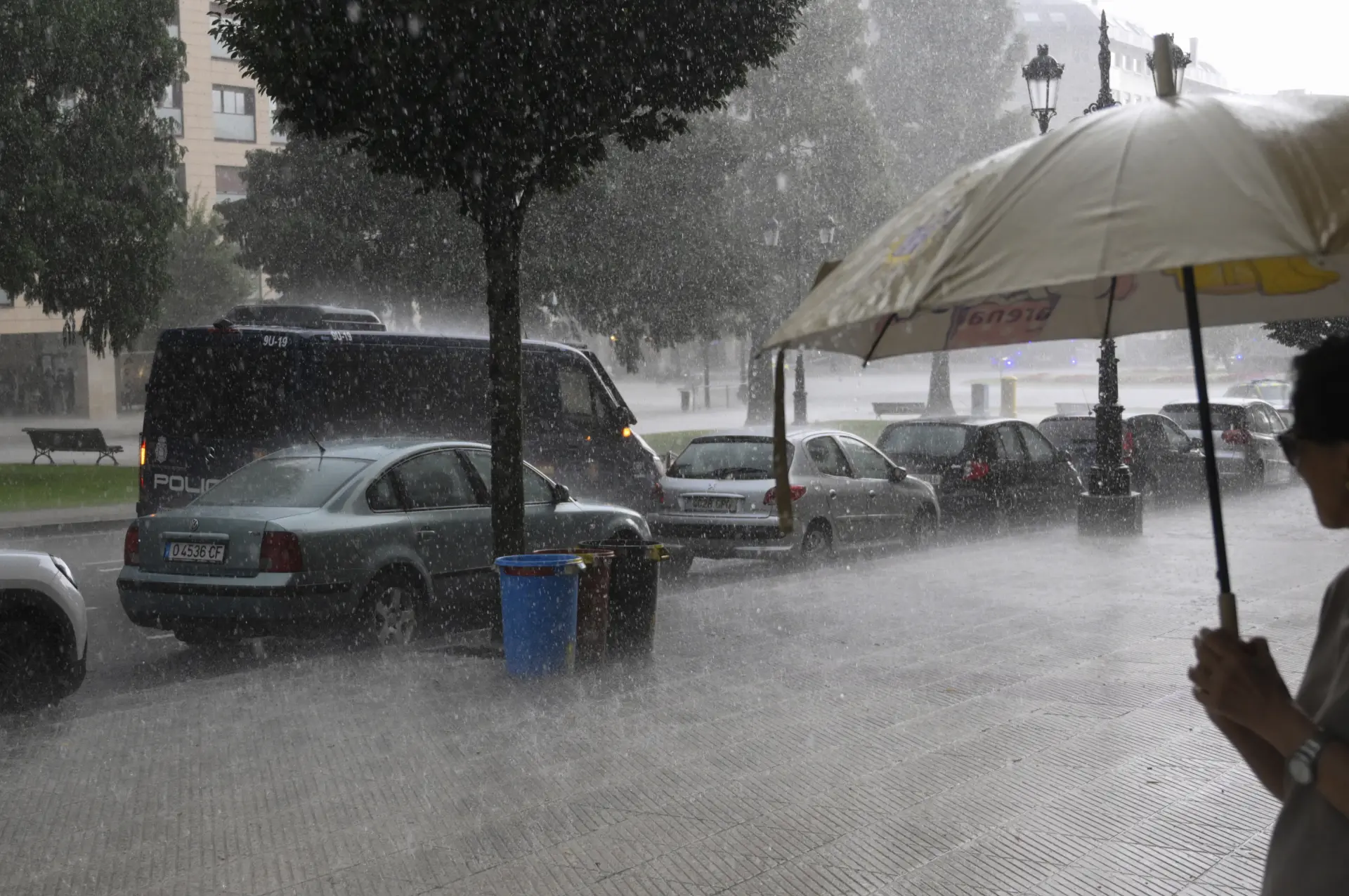 Heavy rain will still hit parts of Mallorca on Tuesday morning.