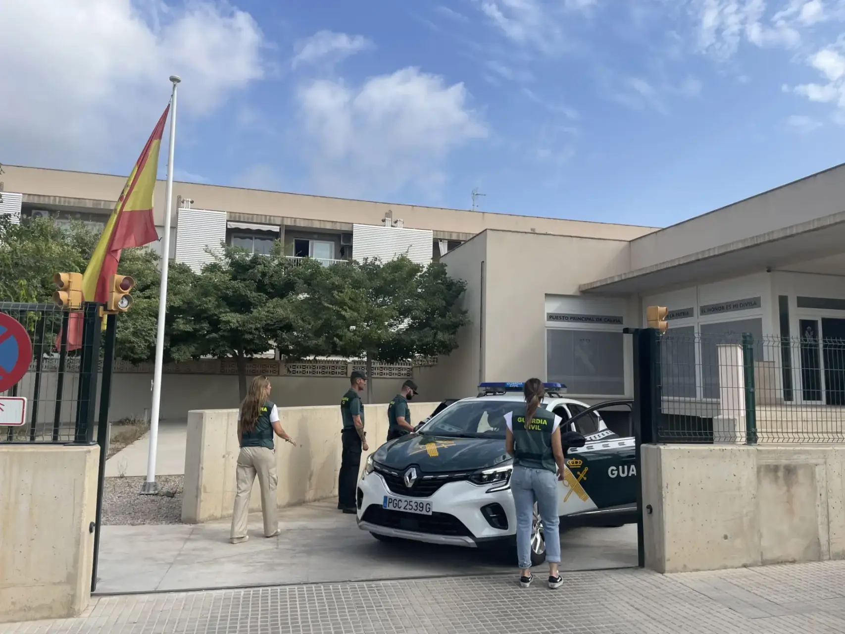 Guardia Civil in Calvia, Mallorca