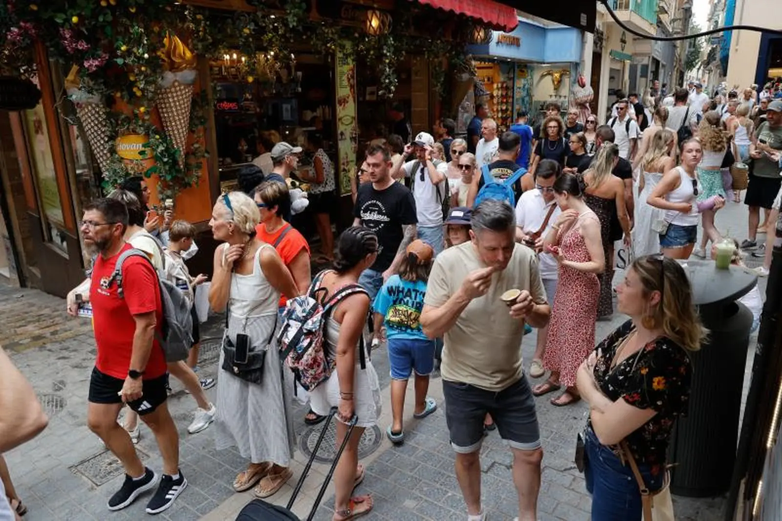 The three main challenges facing the islands are the housing problem, the high cost of living and tourist overcrowding.