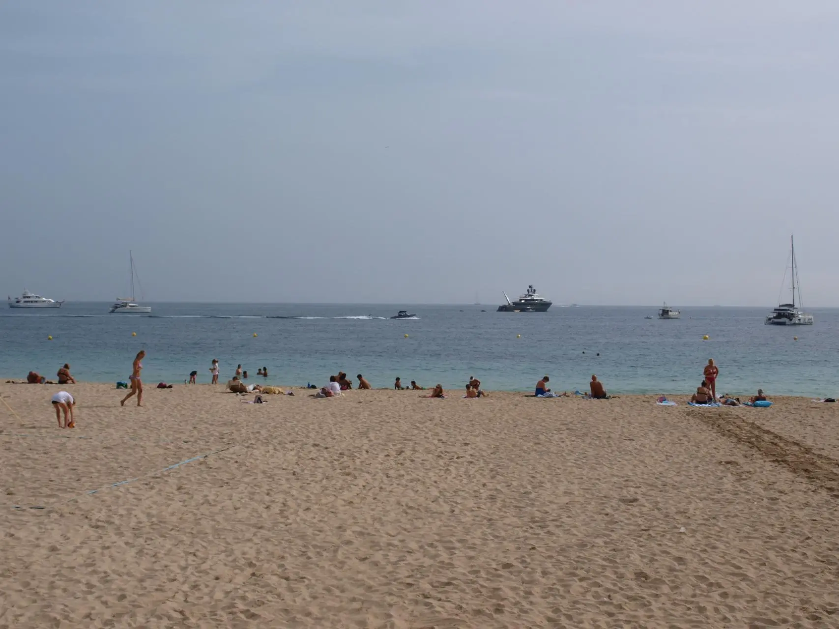 Beach in autumn in Mallorca