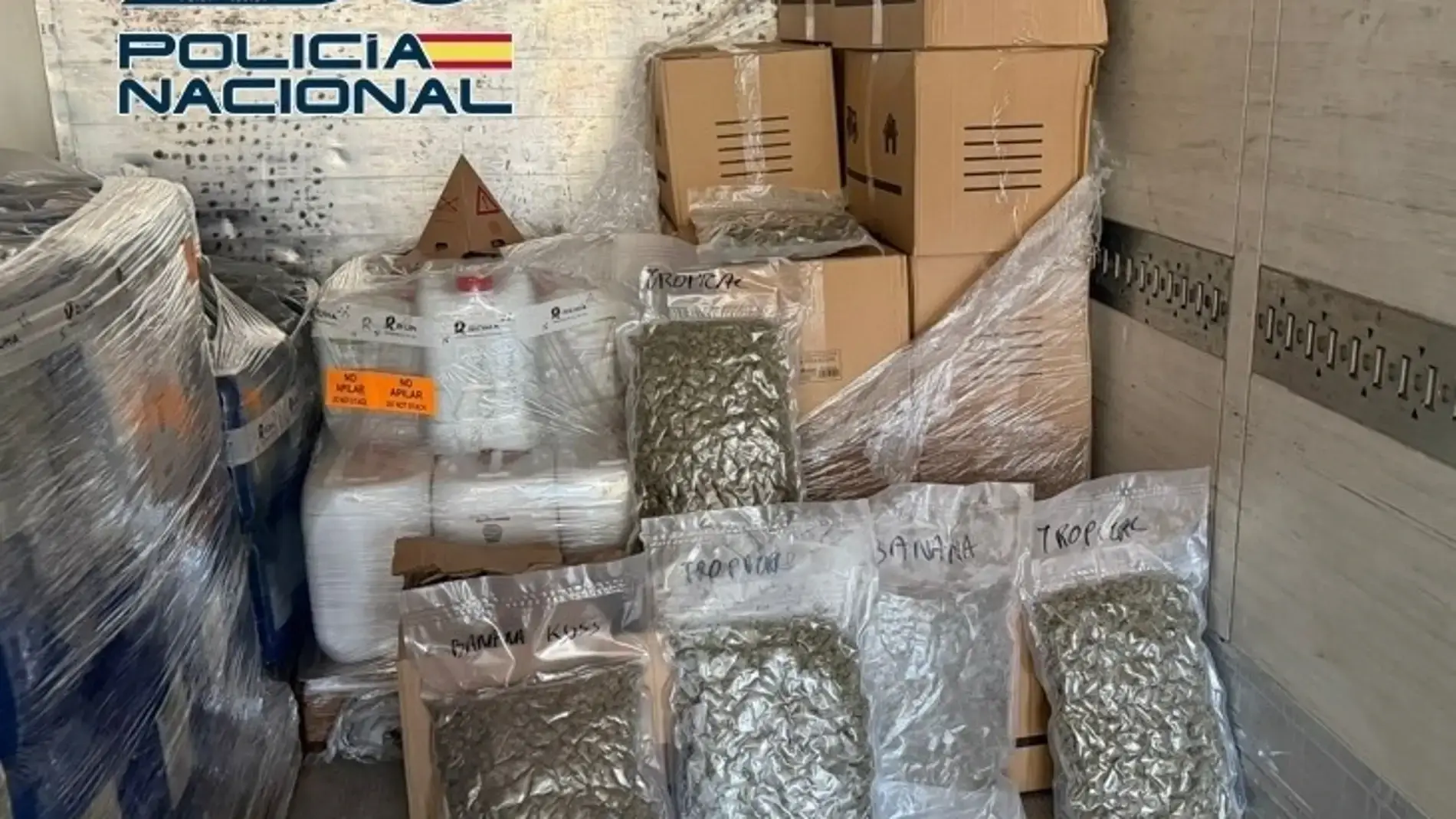 Drugs seizure in Valencia