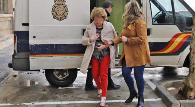 Arrested for attempted murder of her mother in Palma, Mallorca