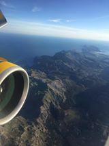 Flying in