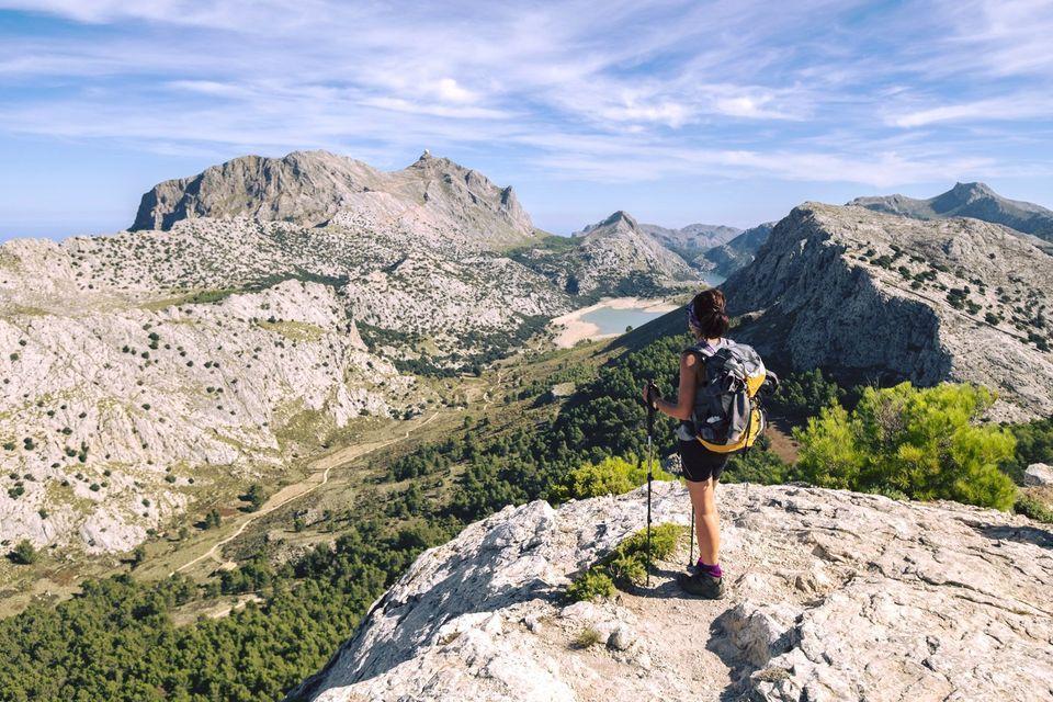 Spectacular view of the Serra de Tramuntana mountains