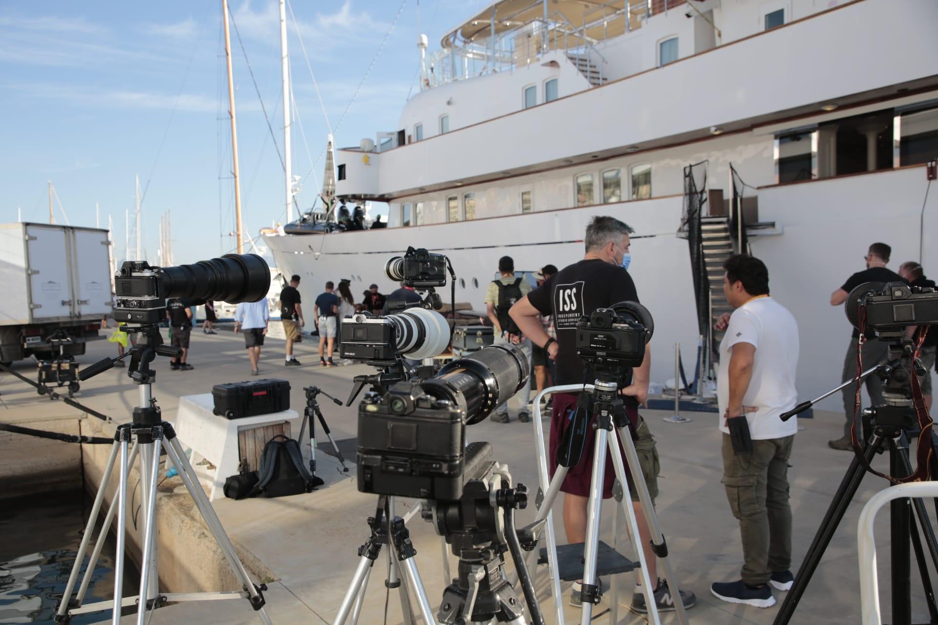 The Christina O probably plays the role of the yacht owned by the Al Fayed family.