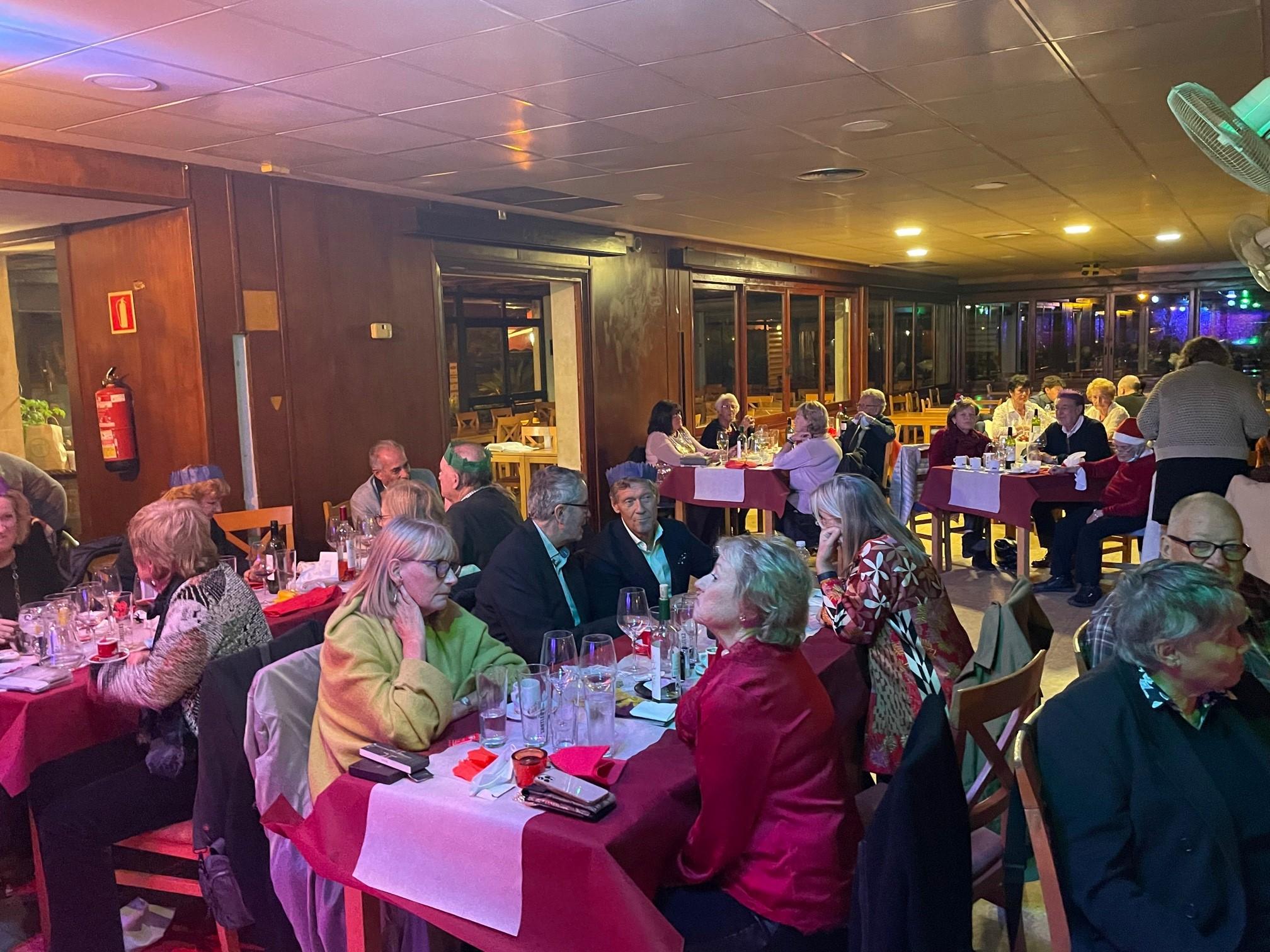Age Concern Mallorca Christmas dinner