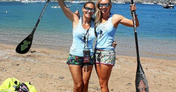 Around Majorca on paddle boards