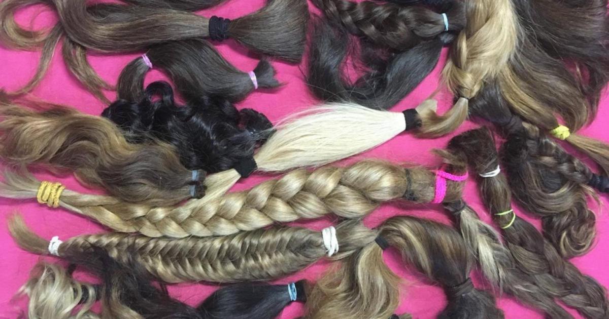 Over 50 donate locks for wigs for cancer patients