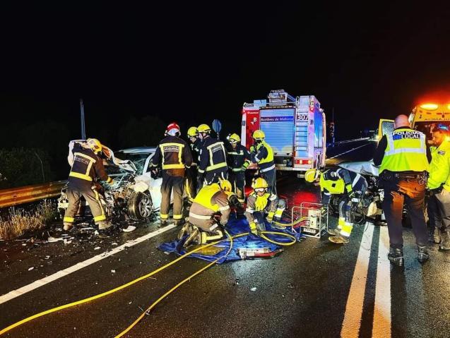 Accidente de tráfico en Alcudia, Mallorca