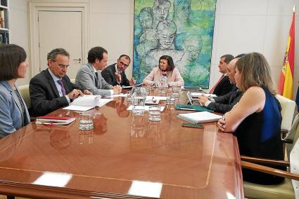 The Balearic government felt talks with Aena were positive.