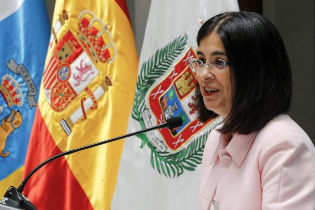 La ministra de Sanidad de España, Carolina Darias.