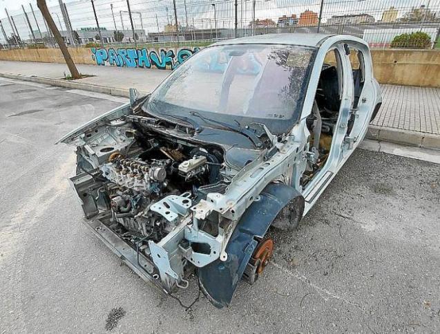 Coches abandonados en Palma