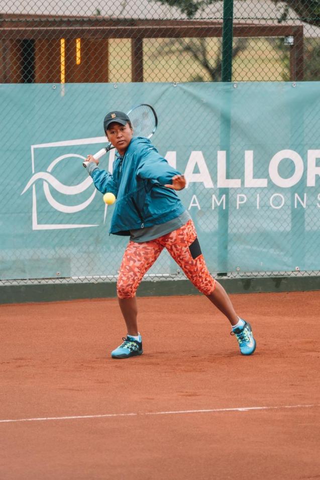 Osaka entrenó en Mallorca.