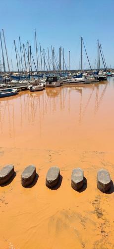 Agua de naranja en Portixol.