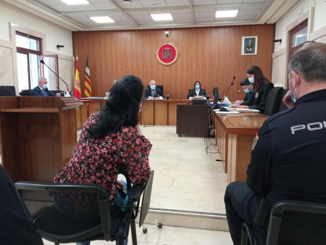 El sospechoso en la corte esta mañana.