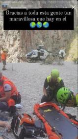 Rescue operation was carried out on Thursday.