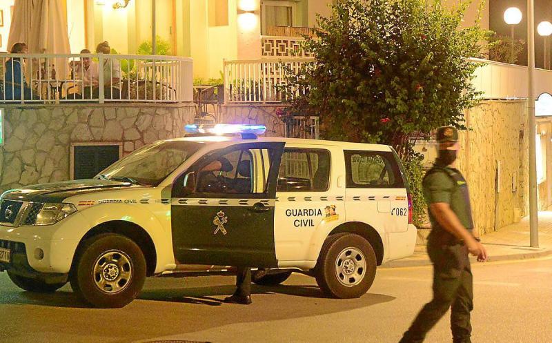 Guardia Civil in Andratx, Mallorca