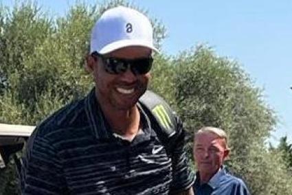 Tiger Woods in Mallorca