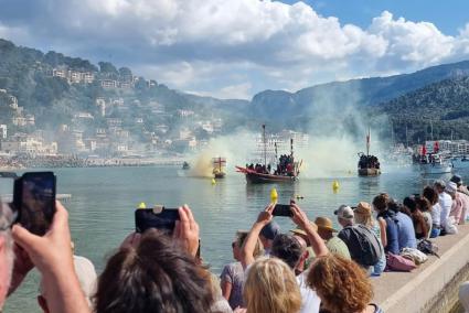 Moors and Christans in Puerto Soller