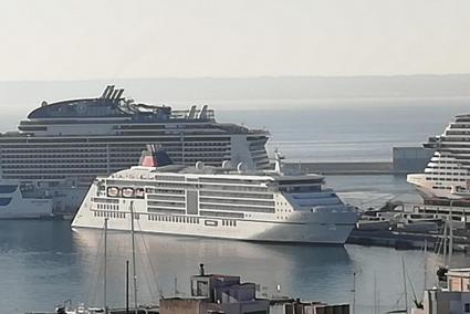 Cruise ships in Palma.