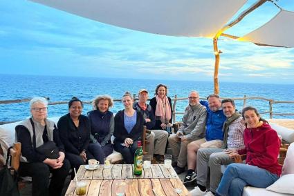 US journalists on a fam trip to Menorca