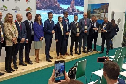 The Balearic authorities at the World Travel Market in London.