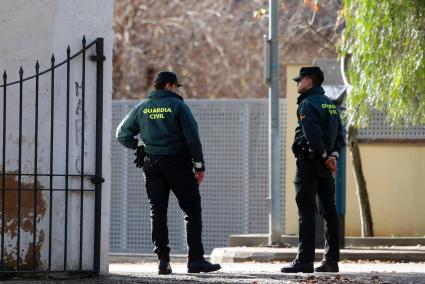 Guardia Civil officers in Mallorca