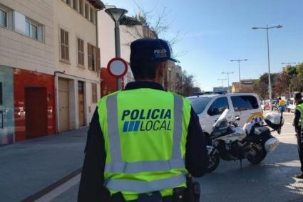 Police in Palma, Mallorca